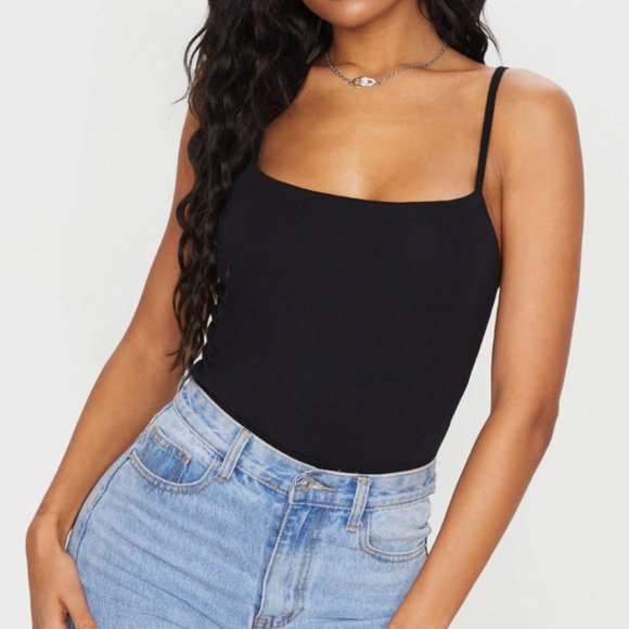 AVILA by DN Black Basic Bodysuit ONE SIZE - Picture 3 of 8